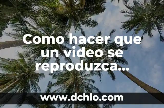 Cómo Hacer una Transmisión de Audio en Facebook 5 Como hacer que un video se reproduzca automáticamente en Facebook