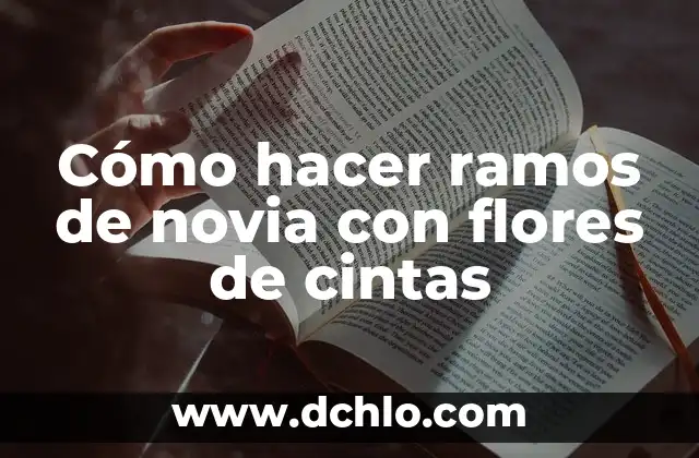 El Simbolismo de las Calaveras Decoradas con Flores 7 Cómo hacer ramos de novia con flores de cintas