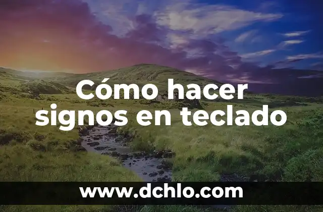 Cómo hacer los signos de cartas con el teclado PC 4 Cómo hacer signos en teclado