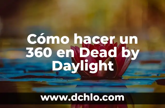 Cómo hacer un 360 en Dead by Daylight 8 Cómo hacer un 360 en Dead by Daylight