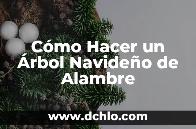 Cómo hacer un nacimiento navideño con cajas de cartón 6 Cómo Hacer un Árbol Navideño de Alambre