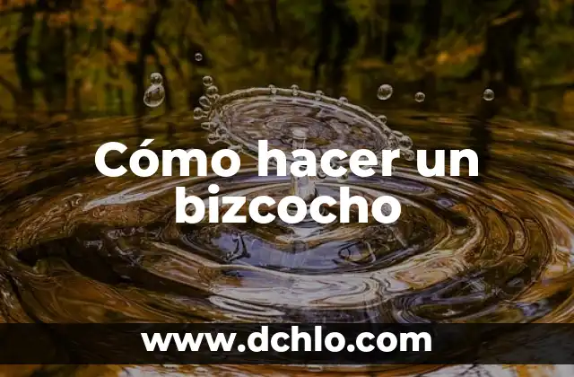 C贸mo hacer un columpio de llanta paso a paso 4 C贸mo hacer un bizcocho