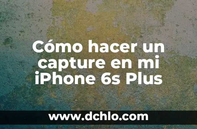 Cómo hacer un jailbreak al iPhone 7 Plus 3 Cómo hacer un capture en mi iPhone 6s Plus