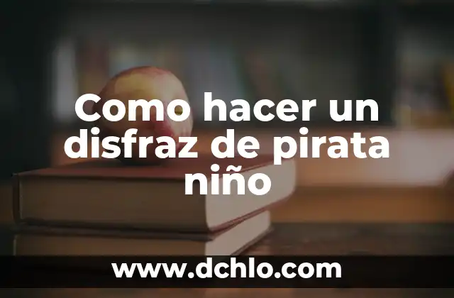 Significado del Disfraz de Diablo 6 Como hacer un disfraz de pirata niño