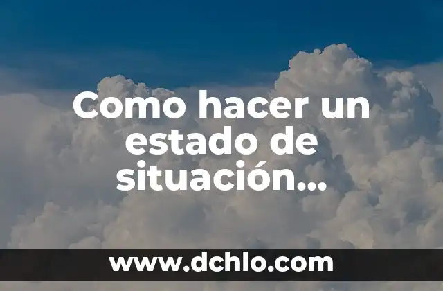 Índice de Quicksand Bajo Significado: Un Análisis Profundo 8 Como hacer un estado de situación financiera bajo NIIF