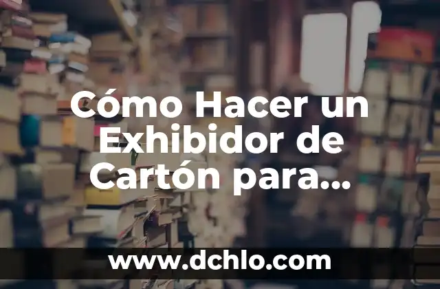 Cómo hacer diademas con lentejuelas 6 Cómo Hacer un Exhibidor de Cartón para Diademas