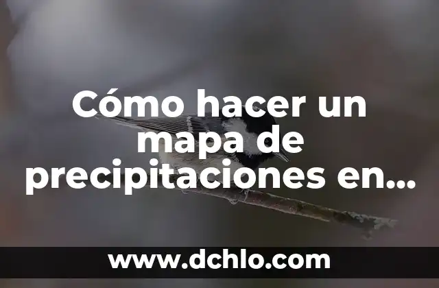 Cómo hacer un mapa conceptual en Padlet 6 Cómo hacer un mapa de precipitaciones en ArcGIS