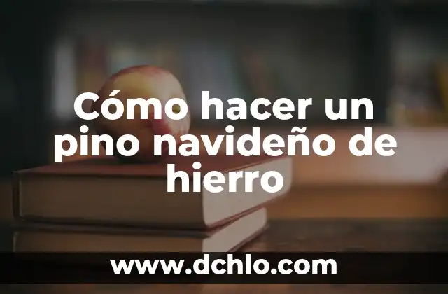 Cómo hacer un nacimiento navideño con cajas de cartón 7 Cómo hacer un pino navideño de hierro