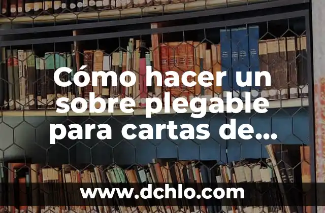 Como hacer un bono de regalo en Word 3 Cómo hacer un sobre plegable para cartas de regalo