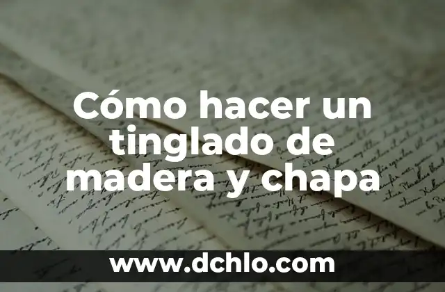 Cómo hacer techo de chapa para garage 4 Cómo hacer un tinglado de madera y chapa