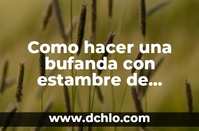 Cómo hacer pom pom de estambre 4 Como hacer una bufanda con estambre de pompones