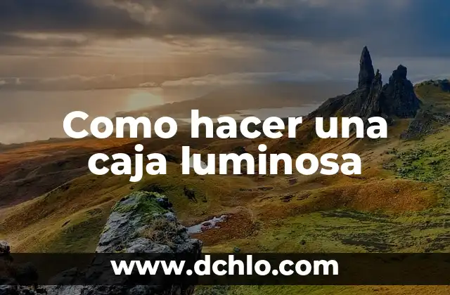 Cómo hacer una lapicera con una caja de leche 3 Como hacer una caja luminosa