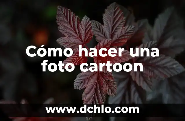 Quien es Tom y quien es Jerry, la legendaria pareja de cartoon 3 Cómo hacer una foto cartoon