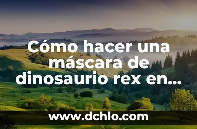 Cómo Hacer Centros de Mesas de Foami para Boda Fofuchas 7 Cómo hacer una máscara de dinosaurio rex en foami