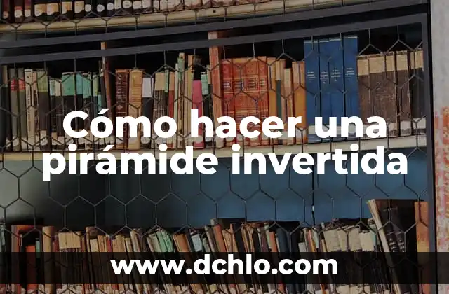 Como Hacer Cestos de Cuerda 3 Cómo hacer una pirámide invertida