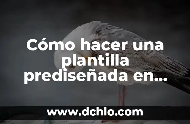 Cómo Hacer Cartas Modelo en Word 4 Cómo hacer una plantilla prediseñada en Word