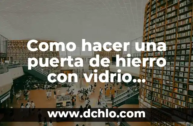 Cómo hacer una puerta en Autocad 2D 3 Como hacer una puerta de hierro con vidrio repartido