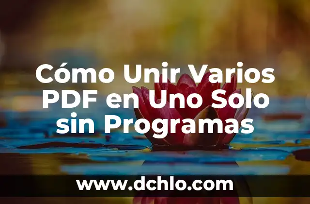 Significado de varios emojis juntos 3 Cómo Unir Varios PDF en Uno Solo sin Programas