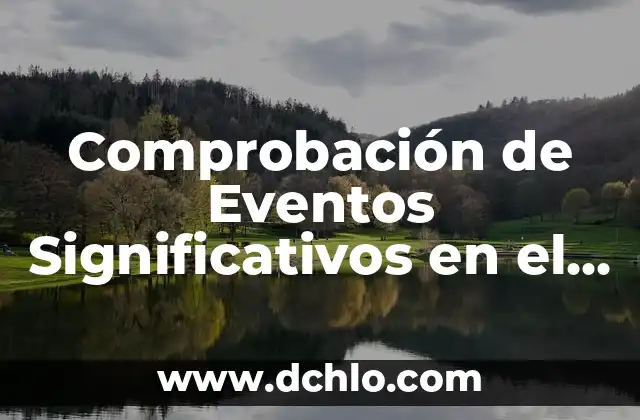 Significado Emocional de Trombosis Pulmonar 6 Comprobación de Eventos Significativos en el Cáncer Pulmonar