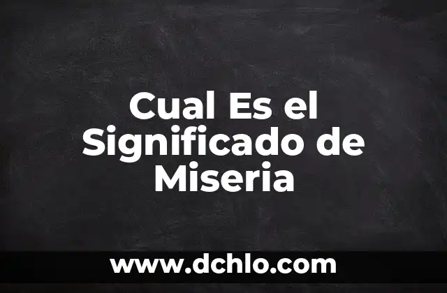 Significado de la Rama de Veracruz: Un Análisis Detallado 6 Cual Es el Significado de Miseria
