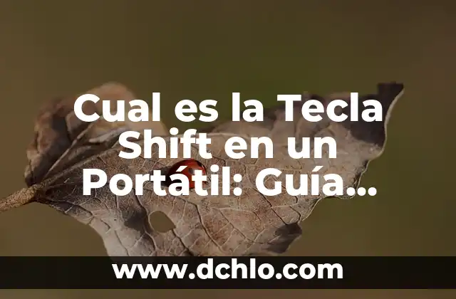 ¿Cuál es el Permisos de Conducir Coche y Cómo Obtenerlo? 6 Cual es la Tecla Shift en un Portátil: Guía Definitiva