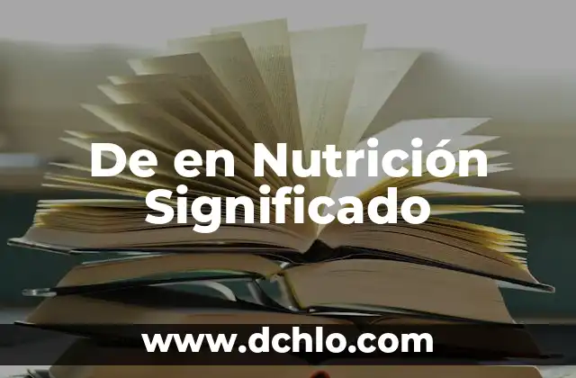 De Gratias significado latino 4 De en Nutrición Significado
