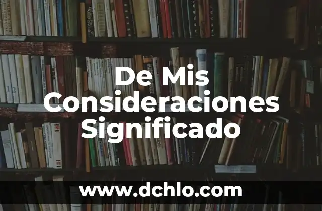 El significado de variables en programaci贸n 7 De Mis Consideraciones Significado