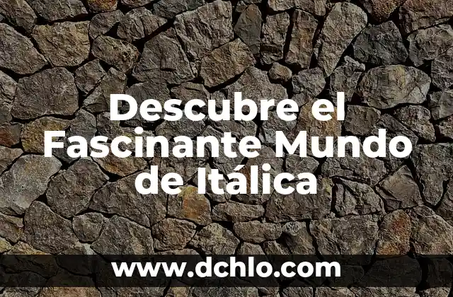 Descubre el significado de variopinto en español 4 Descubre el Fascinante Mundo de Itálica