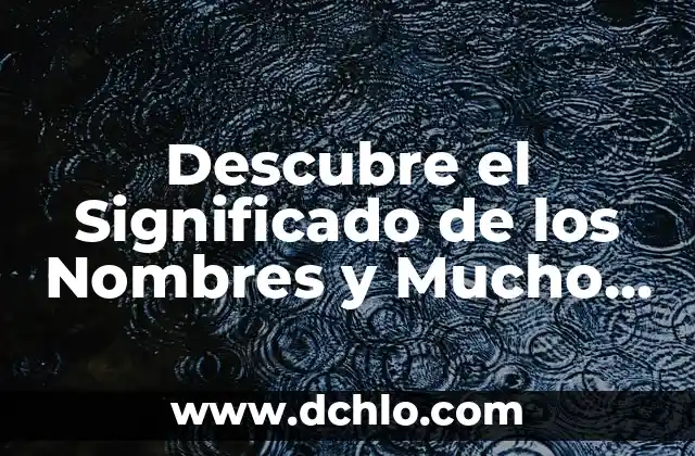 Comprendiendo la Impotencia: Más Allá del Significado Literal 7 Descubre el Significado de los Nombres y Mucho Más
