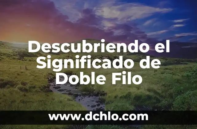 La Espada de Doble Filo: Un Concepto con Profundidad 8 Descubriendo el Significado de Doble Filo