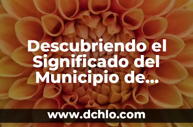 Significado del Municipio de Acolman 3 Descubriendo el Significado del Municipio de Cuautitlán