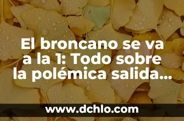 José Torres, el Padre de Fernando Torres: Una Vida Dedicada al Fútbol 4 El broncano se va a la 1: Todo sobre la polémica salida de José Antonio Broncano