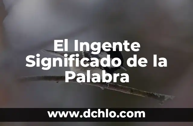 Ibidem significado de la palabra 4 El Ingente Significado de la Palabra