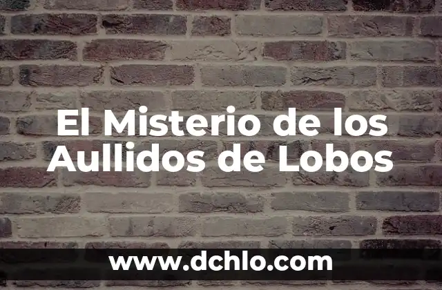Mesoamérica: El Misterio del Cincalco en la Cultura Esotérica 3 El Misterio de los Aullidos de Lobos