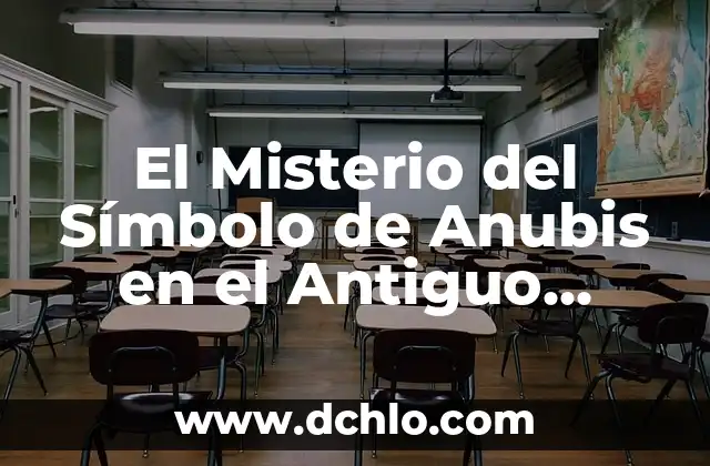 Institución de la Eucaristía: Un misterio central en la fe cristiana 4 El Misterio del Símbolo de Anubis en el Antiguo Egipto