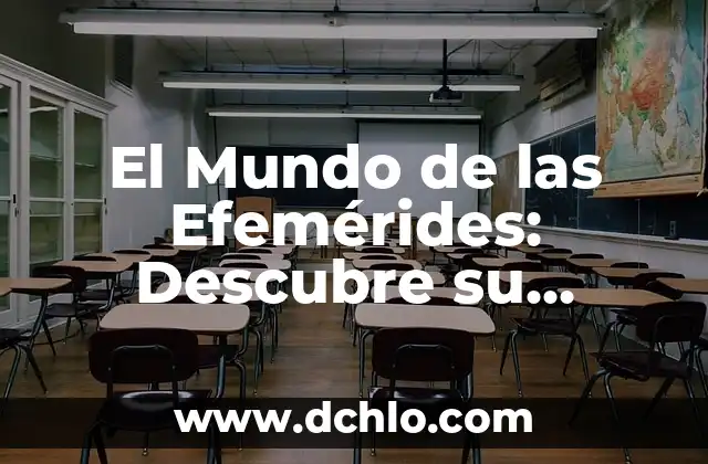 Significado de las efemérides del 30 de abril 3 El Mundo de las Efemérides: Descubre su Significado y Origen