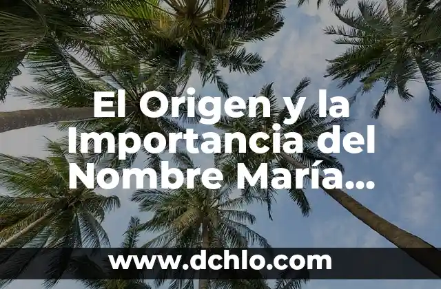 Bailable de Veracruz: Significado y Origen 6 El Origen y la Importancia del Nombre María Gabriela