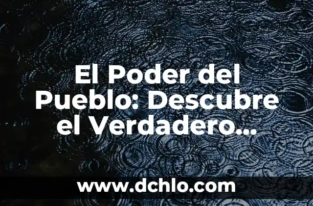 El Tridente de Neptuno: Un Símbolo del Poder Oceánico 3 El Poder del Pueblo: Descubre el Verdadero Significado de la Democracia