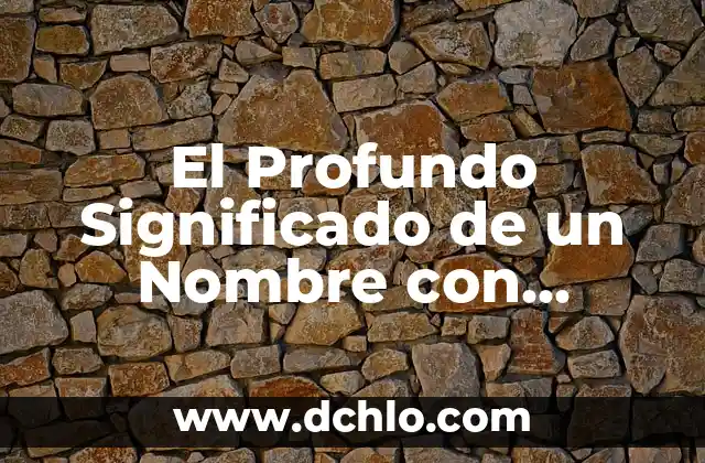 Significado de A Sppte 4 El Profundo Significado de un Nombre con Raíces Históricas