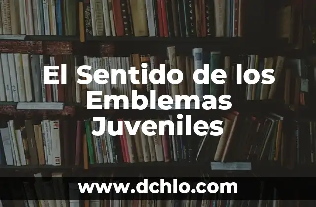 El Sentido del Municipio de Calimaya: Una Exploración Profunda 6 El Sentido de los Emblemas Juveniles