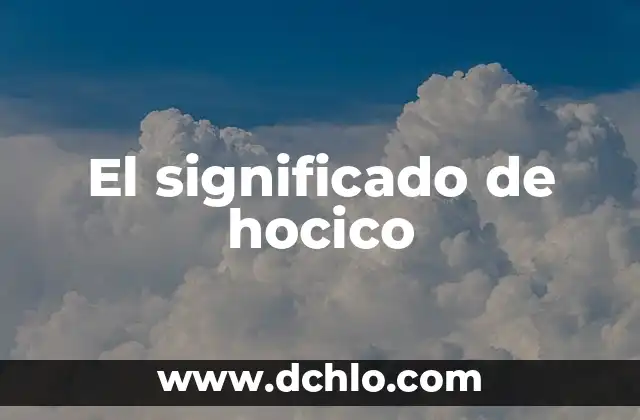 El significado de hocico