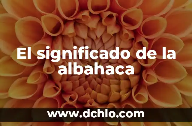 Significado de sentir olor a albahaca 7 El significado de la albahaca