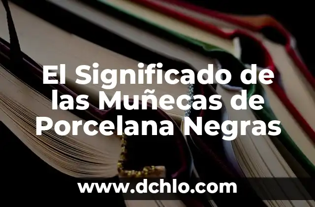 Cómo hacer Papa Noel en porcelana fría 8 El Significado de las Muñecas de Porcelana Negras
