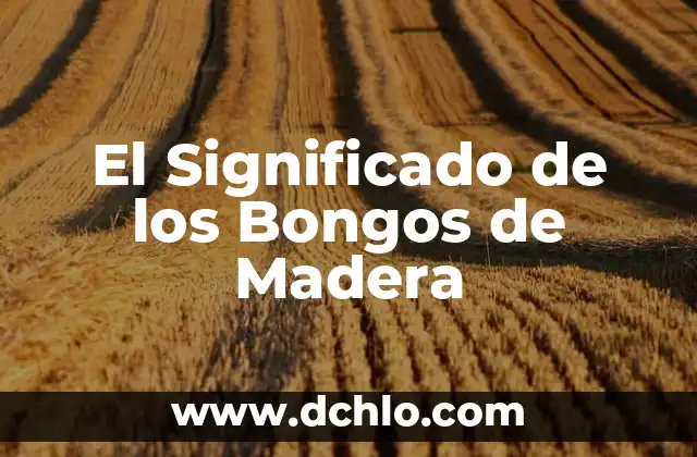 C贸mo hacer mango de madera para martillo 7 El Significado de los Bongos de Madera