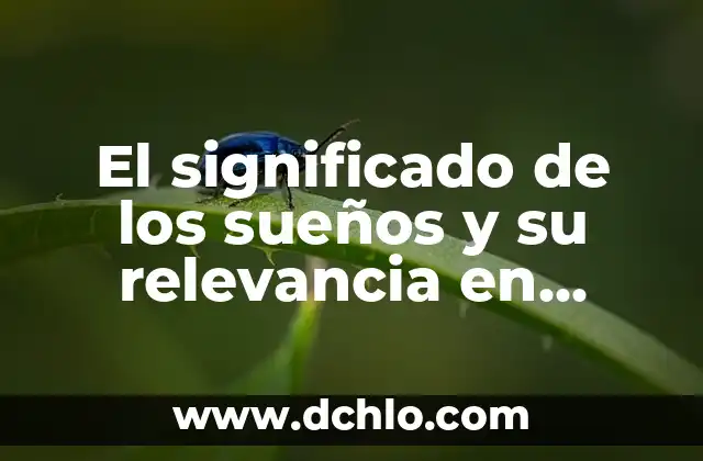 Significado de Sweety 8 El significado de los sueños y su relevancia en nuestras vidas