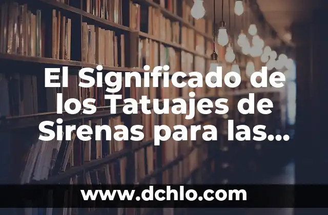 Significado de los tatuajes de aviones de papel 3 El Significado de los Tatuajes de Sirenas para las Mujeres