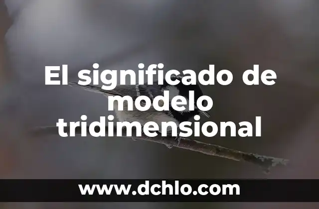 Cómo hacer un árbol de Navidad tridimensional 5 El significado de modelo tridimensional