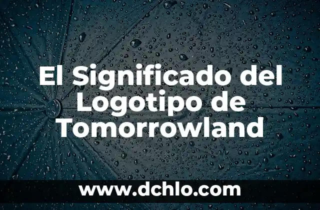 El Significado Bíblico de Micael de Nebadon 3 El Significado del Logotipo de Tomorrowland