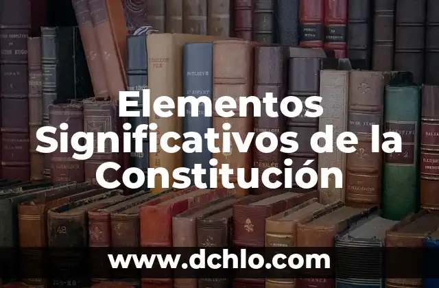Significado de Seguridad en la Constitución Mexicana 6 Elementos Significativos de la Constitución