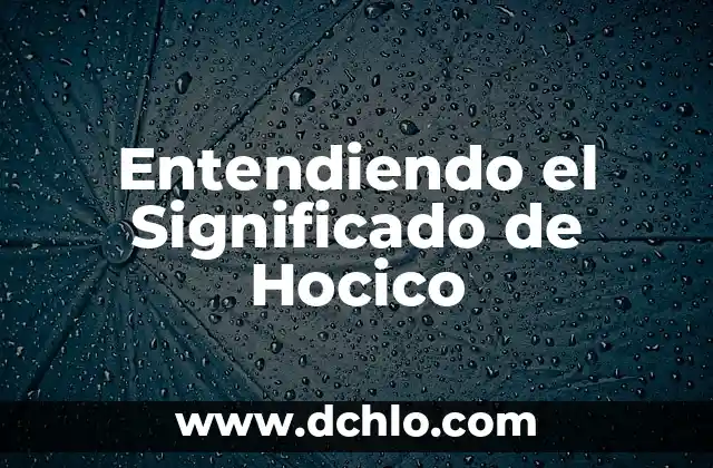 Entendiendo el Significado de Hocico